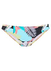 Multi Tropical Print Triangle Bikini Top By Lascana Swimwear