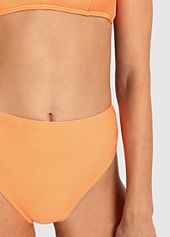 Neon Orange Bikini Top By Lscn By Lascana Swimwear