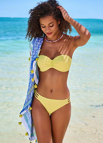 Lemon Wired Bandeau Bikini By Vivance Swimwear365