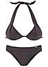 Brown Push Up Triangle Bikini Set By Lascana Swimwear