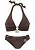 Brown Triangle Bikini By S Oliver Swimwear365