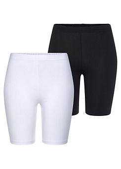 Active Pack of 2 Pairs of Cycling Shorts by Vivance