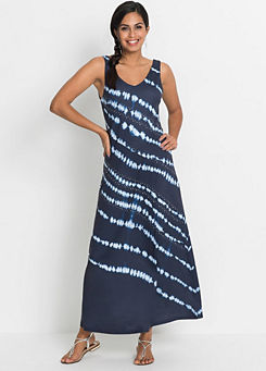 Batik Print Maxi Dress by BODYFLIRT