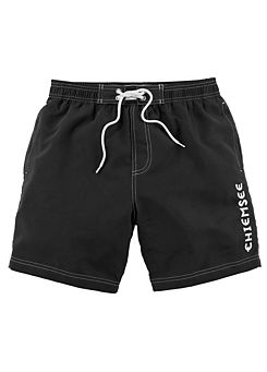 Black Swim Shorts by Chiemsee