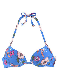 Blue Print Maya Push-Up Bikini Top by s.Oliver