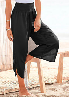 Cropped Slip-On Trousers by Buffalo