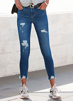 Distressed Skinny Jeans by Buffalo
