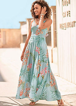 Floral Maxi Dress by LASCANA