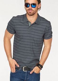 Grey Polo Shirt by OCEAN Sportswear