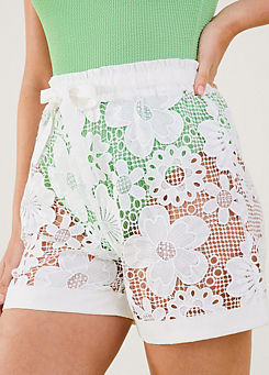 Lace Flower Shorts by Accessorize