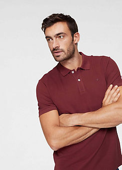 Maroon Basic Polo Shirt by Tom Tailor