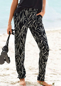 Multi Print Beach Trousers by Buffalo