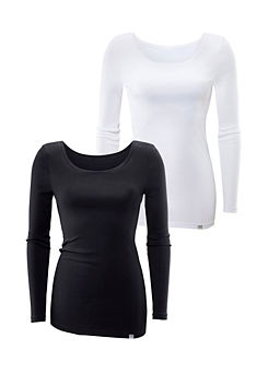 Pack of 2 Long Sleeve Tops by Bench