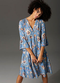 Print Dress by Aniston