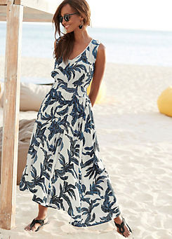 Printed Maxi Dress by s.Oliver
