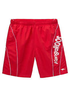 Red Swim Shorts by KangaROOS