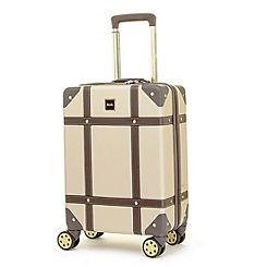 Vintage 8 Wheel Small Cabin Suitcase by Rock