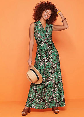 Knotted Maxi Dress by bonprix