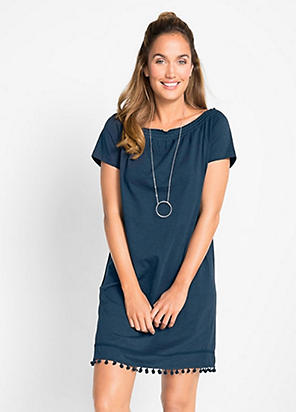 Short Sleeve Tunic Dress by bonprix