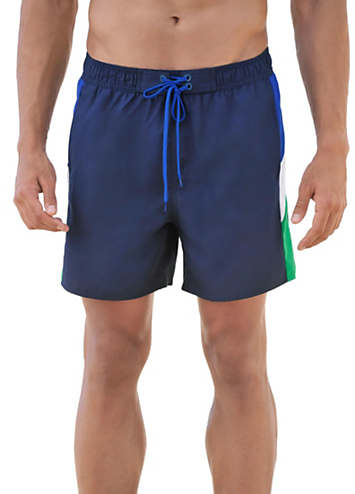 Download Mens Navy Tie Front Swim Shorts | Swimwear365