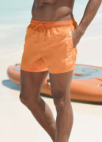 Orange cheap swimming trunks