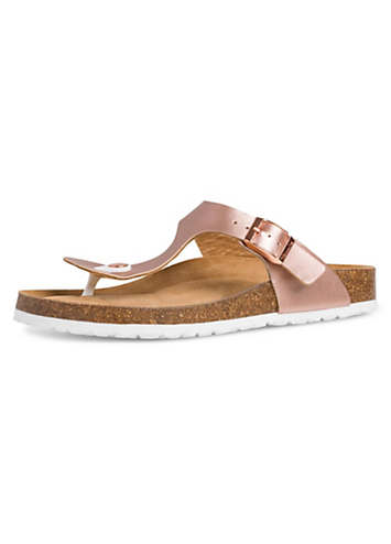 Tamaris toe post online sandals