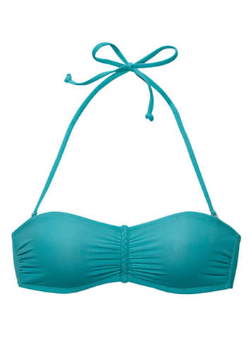 Turquoise Bandeau Bikini Top by Buffalo | Swimwear365