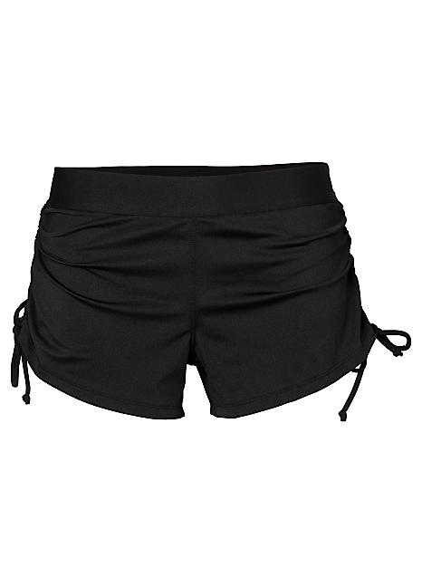 Black Beach Swim Shorts by bpc bonprix collection | Swimwear365