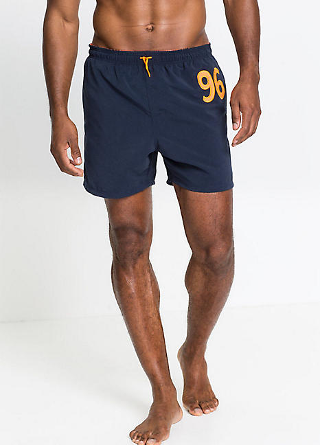 Navy Pocket Swim Shorts by bpc bonprix collection