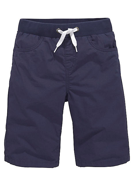 Navy Kids Bermuda Shorts by Kidsworld | Swimwear365