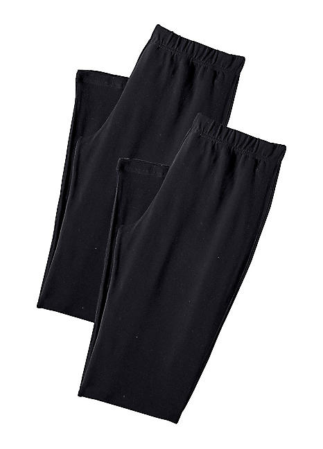 Pack of 2 Capri Leggings by bpc bonprix collection