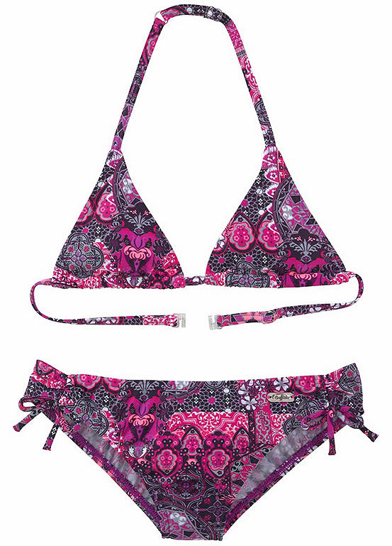 Aubergine Girls Triangle Bikini by Buffalo | Swimwear365