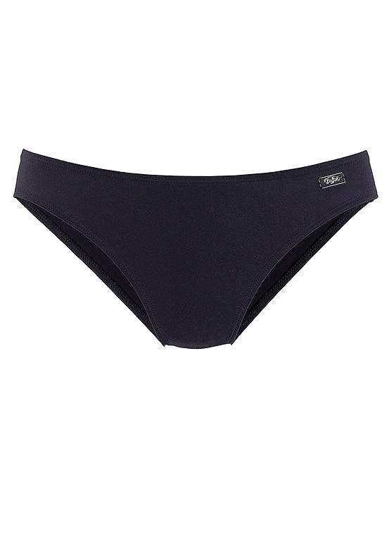 Black Bikini Briefs by Buffalo | Swimwear365