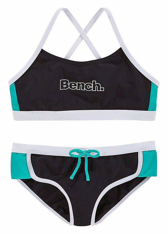 Black Girls Bustier Bikini by Bench