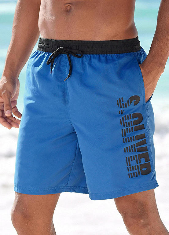 Blue Swim Shorts by S.Oliver Red Label Swimwear365