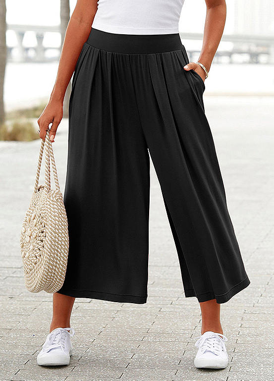 Extra Wide Leg Culottes by LASCANA