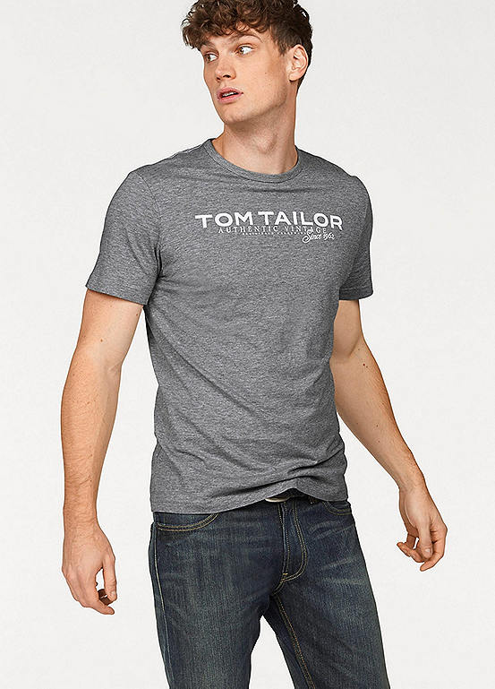 Logo Printed T-Shirt by Tom Tailor