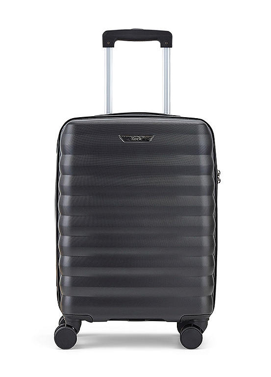 Luggage Berlin 8 Wheel Small Hardshell Suitcase by Rock