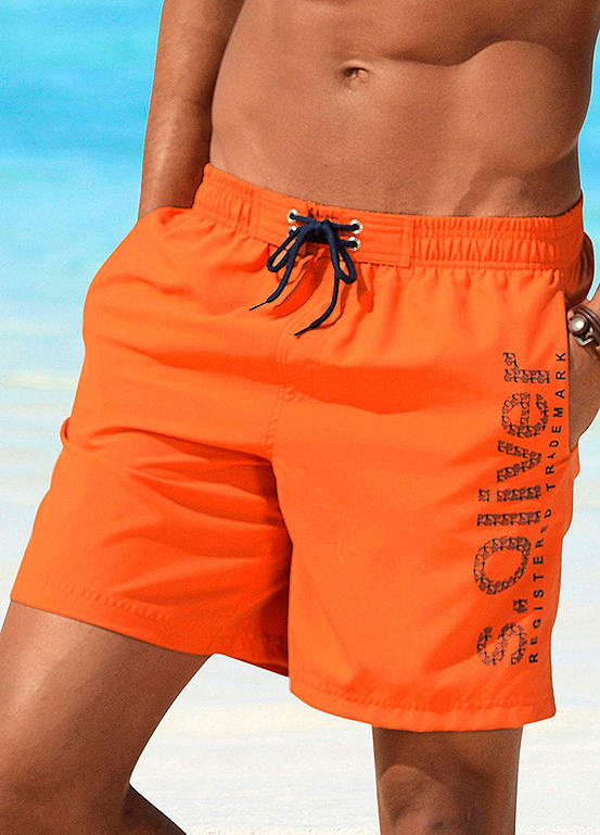 Orange Swim Shorts by s.Oliver Swimwear365