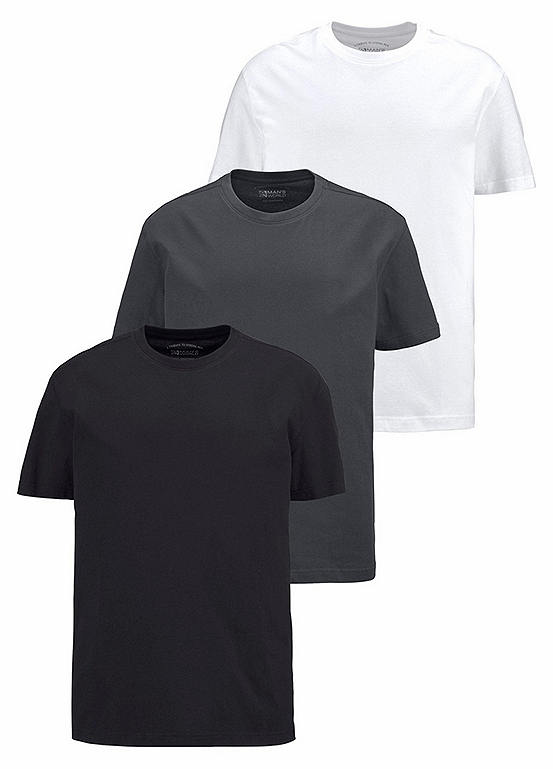 Pack of 3 T-Shirts by Man’s World