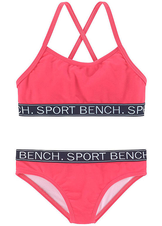 Pink Sports Kids Bikini by Bench | Swimwear365