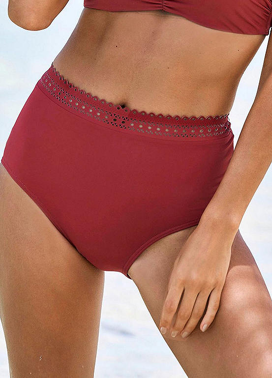 Rust Red Bikini Bottoms by s.Oliver