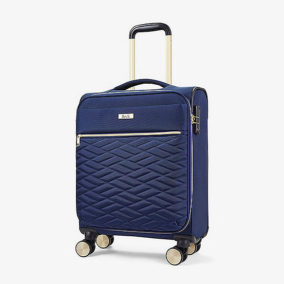 Sloane 8 Wheel Softshell Suitcase Small by Rock
