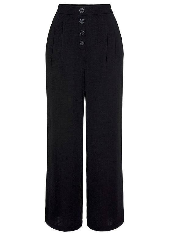 Wide-Legged Trousers by LASCANA