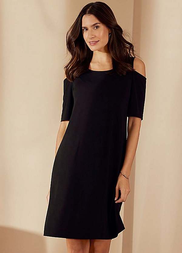 Cold shoulder hotsell a line dress