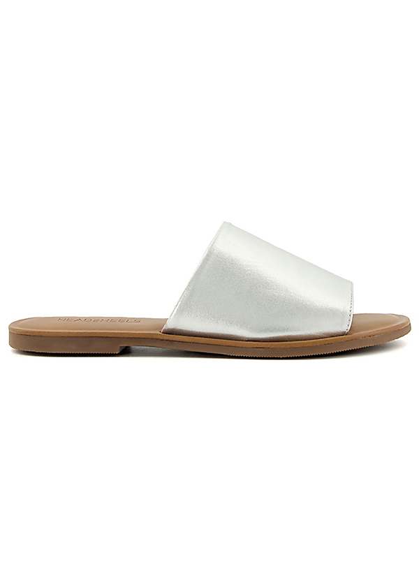 Dune on sale white sliders