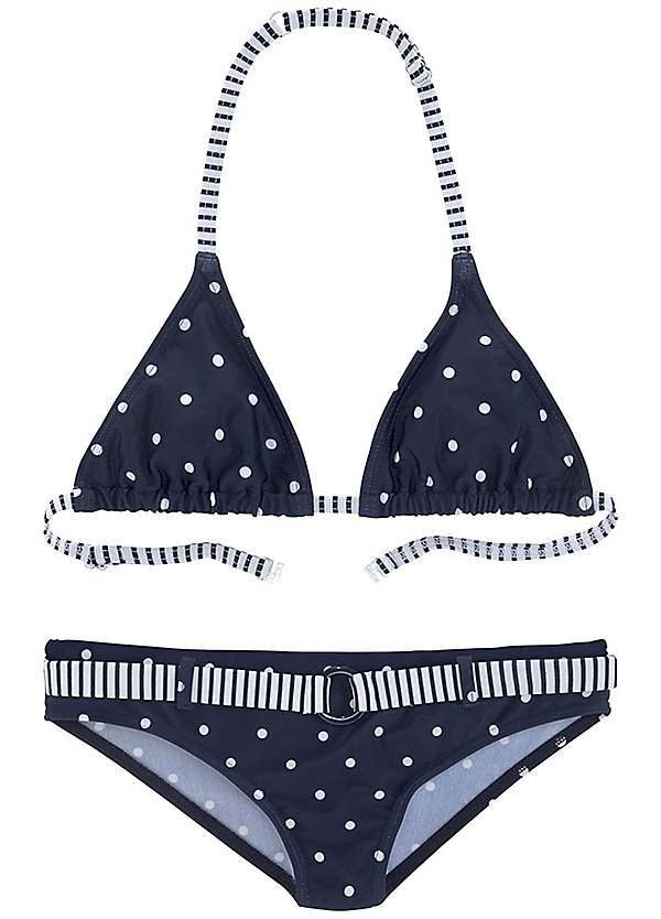 Teen Girls Polka Dot Bikini Swimsuit