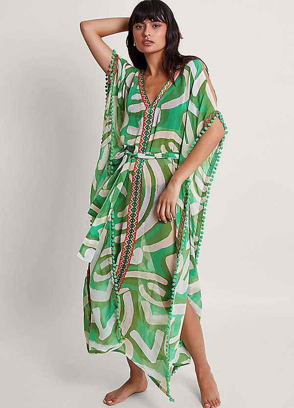 Posy Print Maxi Kaftan by Monsoon