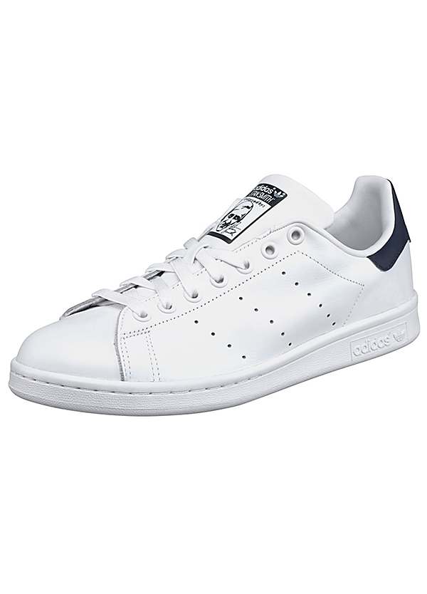 adidas originals all white stan smith trainers