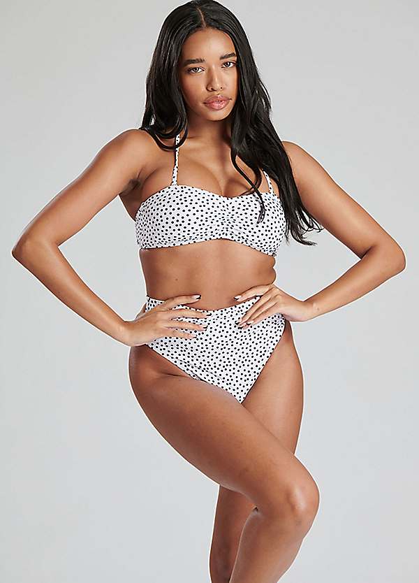 White bathing suit sale top